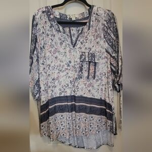 Boho blouse 1X